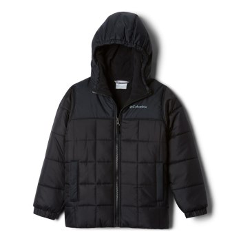 Columbia Jakne Za Dječake - Puffect II Puffer Full-Zip Crne | MYGT-72384